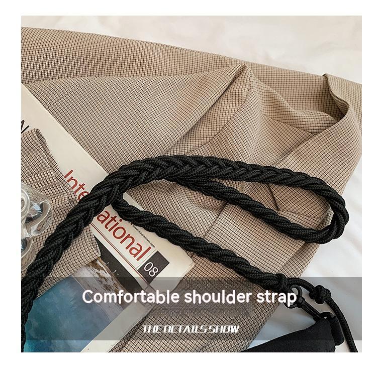 Underarm Popular One-shoulder Crossbody Canvas Bag