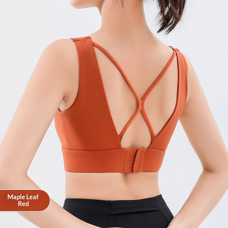 High-intensity Shockproof Corset Fitness Professional Running Yoga Vest