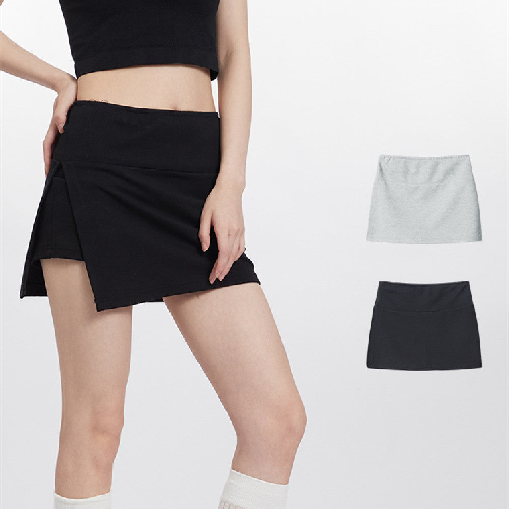 Split Culottes Hip Skirt For Women