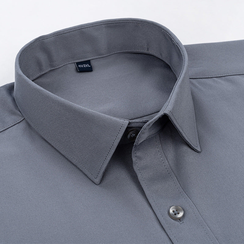 Men's Long-sleeved Shirt Autumn Stretch Business