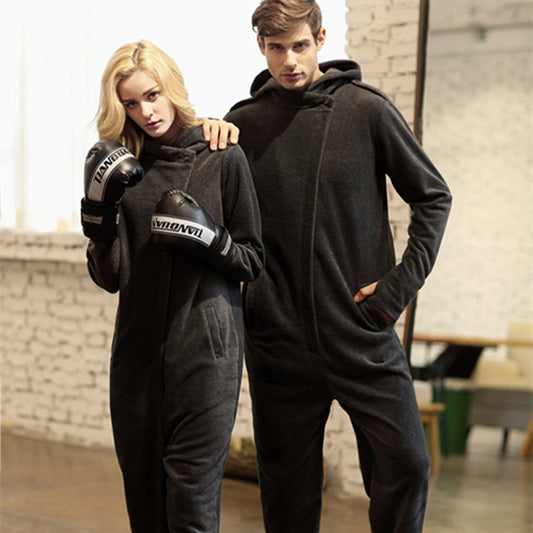 Men's And Women's Couple's Hooded Sportswear