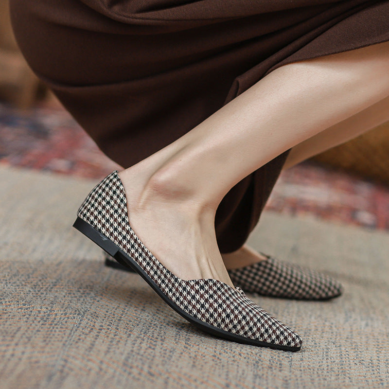 Women's All Match Shallow Mouth Pointed Toe Shoes