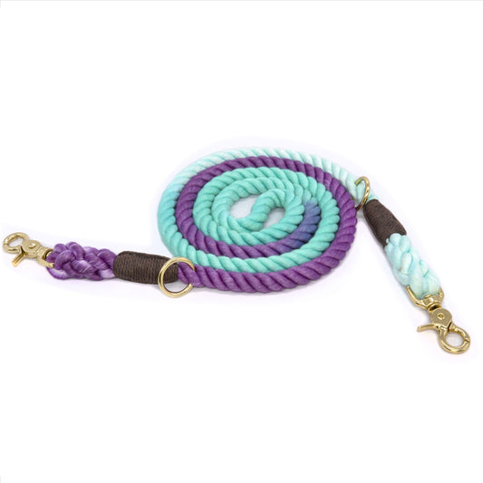 Cotton Segment Dyed Pet Hand Holding Rope Multifunctional