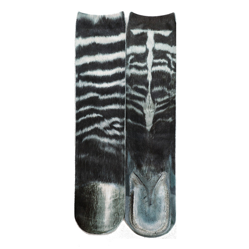 animal print socks 3D