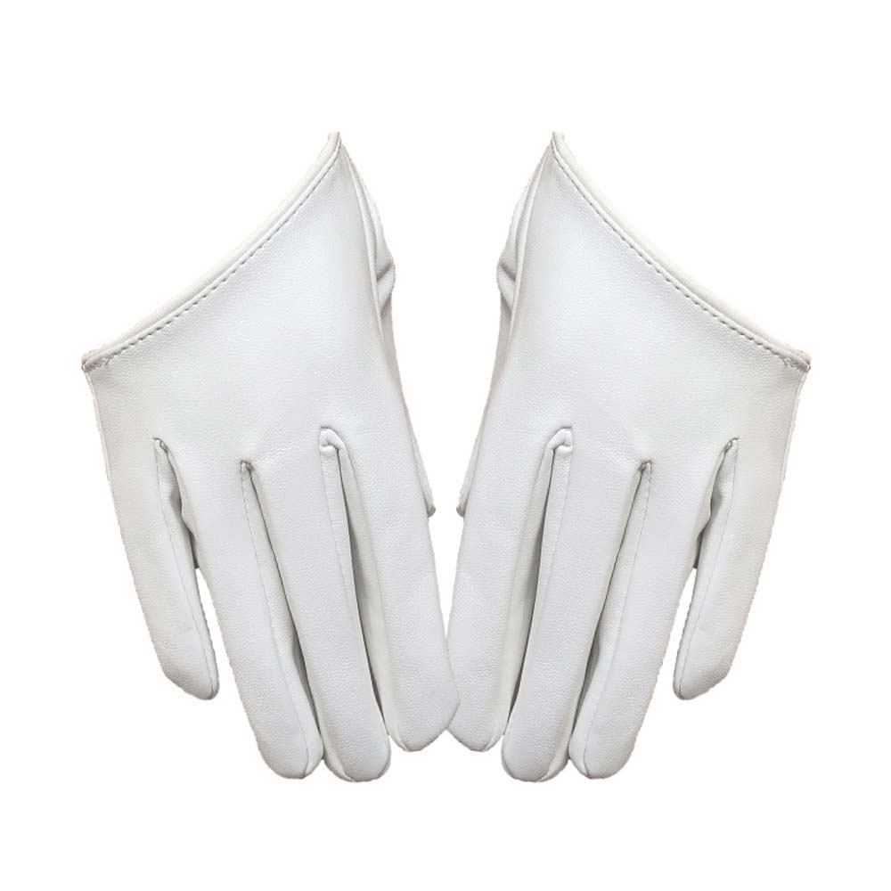 Fashion Solid Color Pole Dance Performance Half Palm Glovesproduct