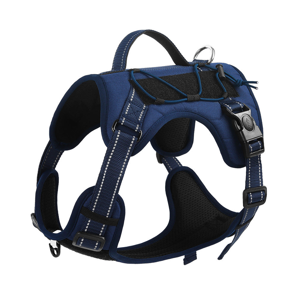 Pet Vest Reflective Dog Hand Holding Rope Explosion-proof Dog Breast Strap