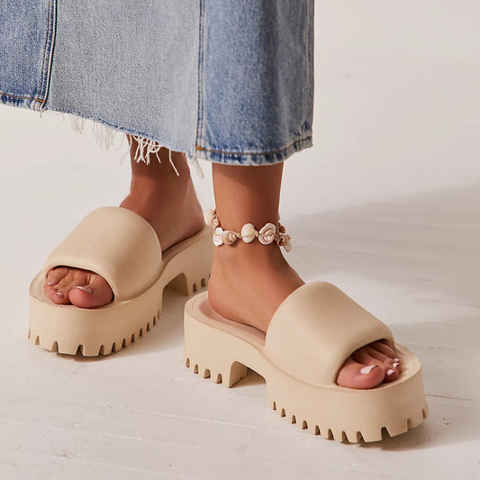 Women's Platform High Heel Fashion EVA Slippers