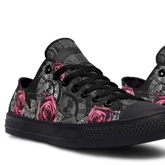 Fashion Print Couple Low-Top Canvas Shoes
