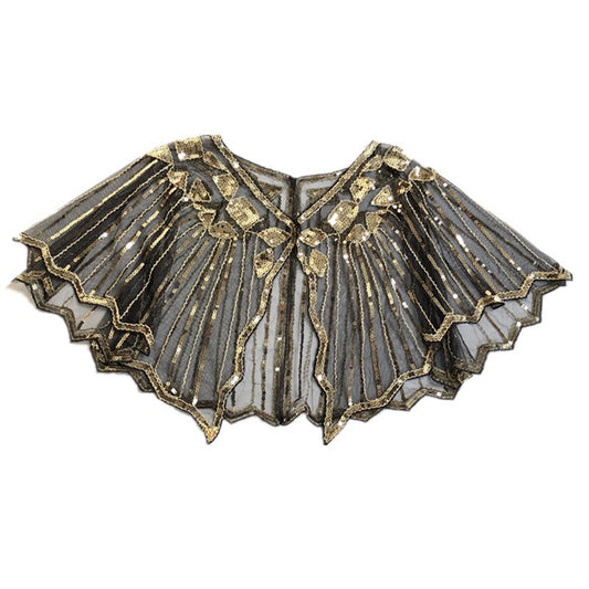 Shawl Outer Match Short And Thin Sequined Dress