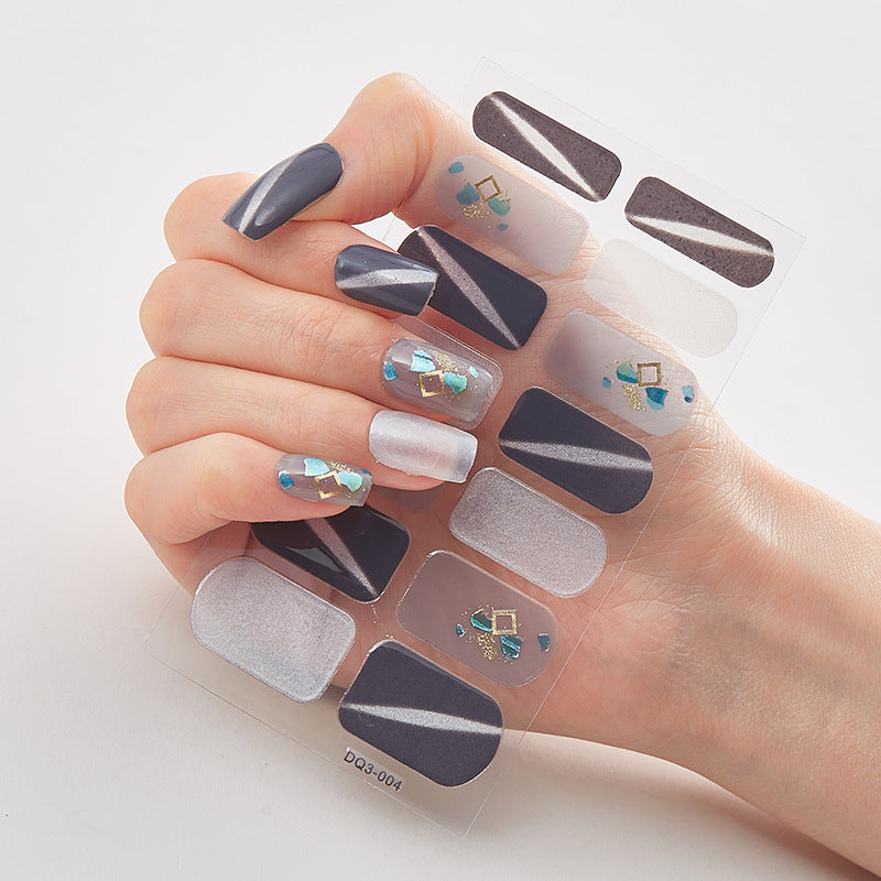 Women's Personalized Gilding Nail Stickers
