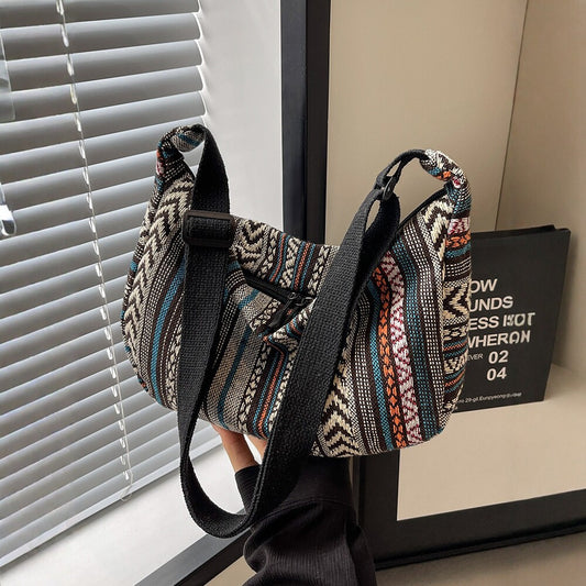 Large-capacity Vintage Versatile Crossbody Bag Fashionable