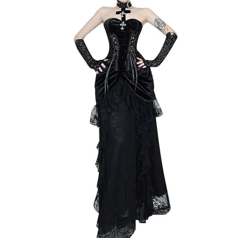 New Summer Banquet Evening Dress Skirt