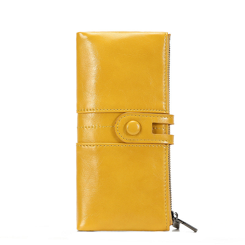Women's Anti-magnetic Long Vintage Wallet