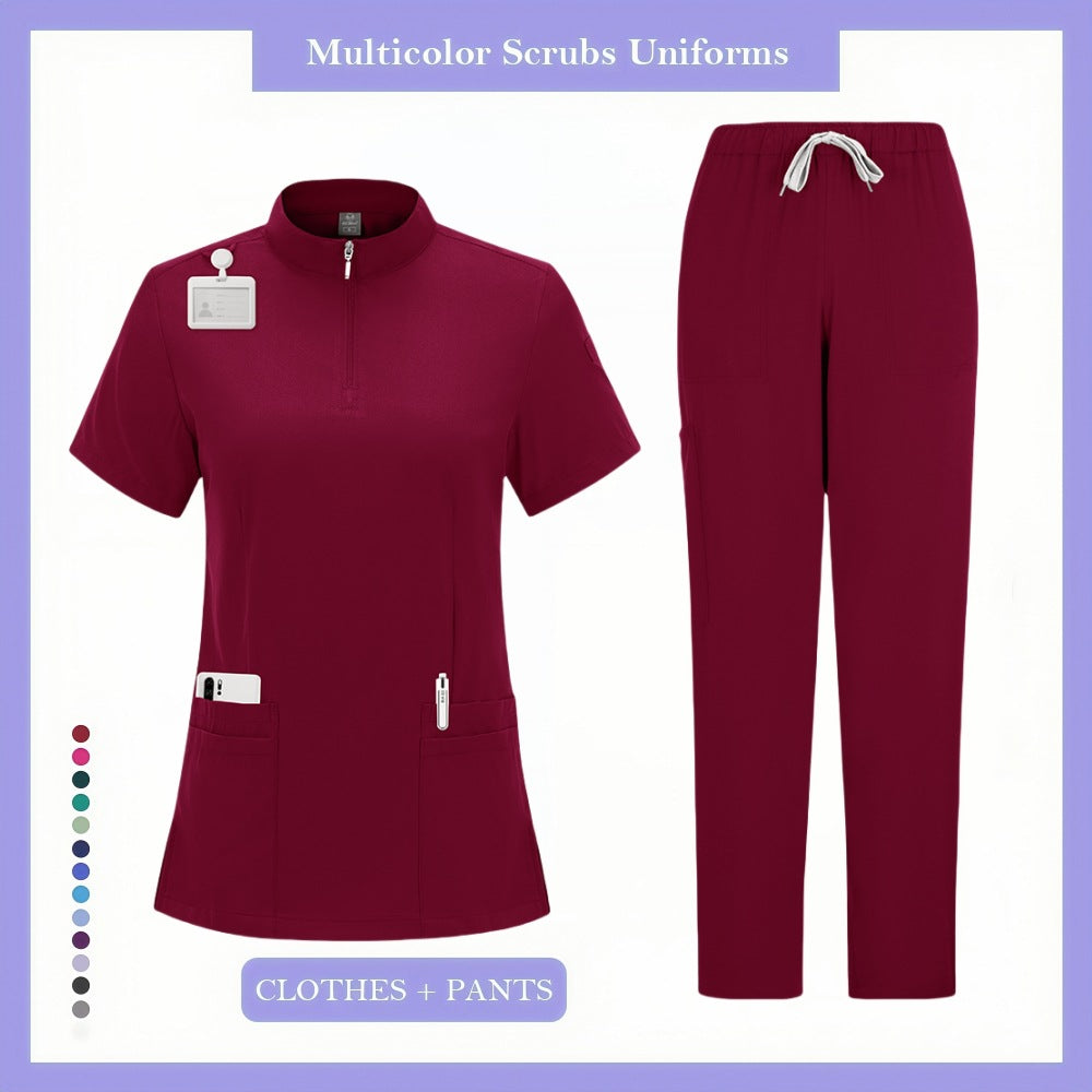 Surgical Scrub Hand-washing Gown Dental Clinic Uniform Beauty Salon Workwear