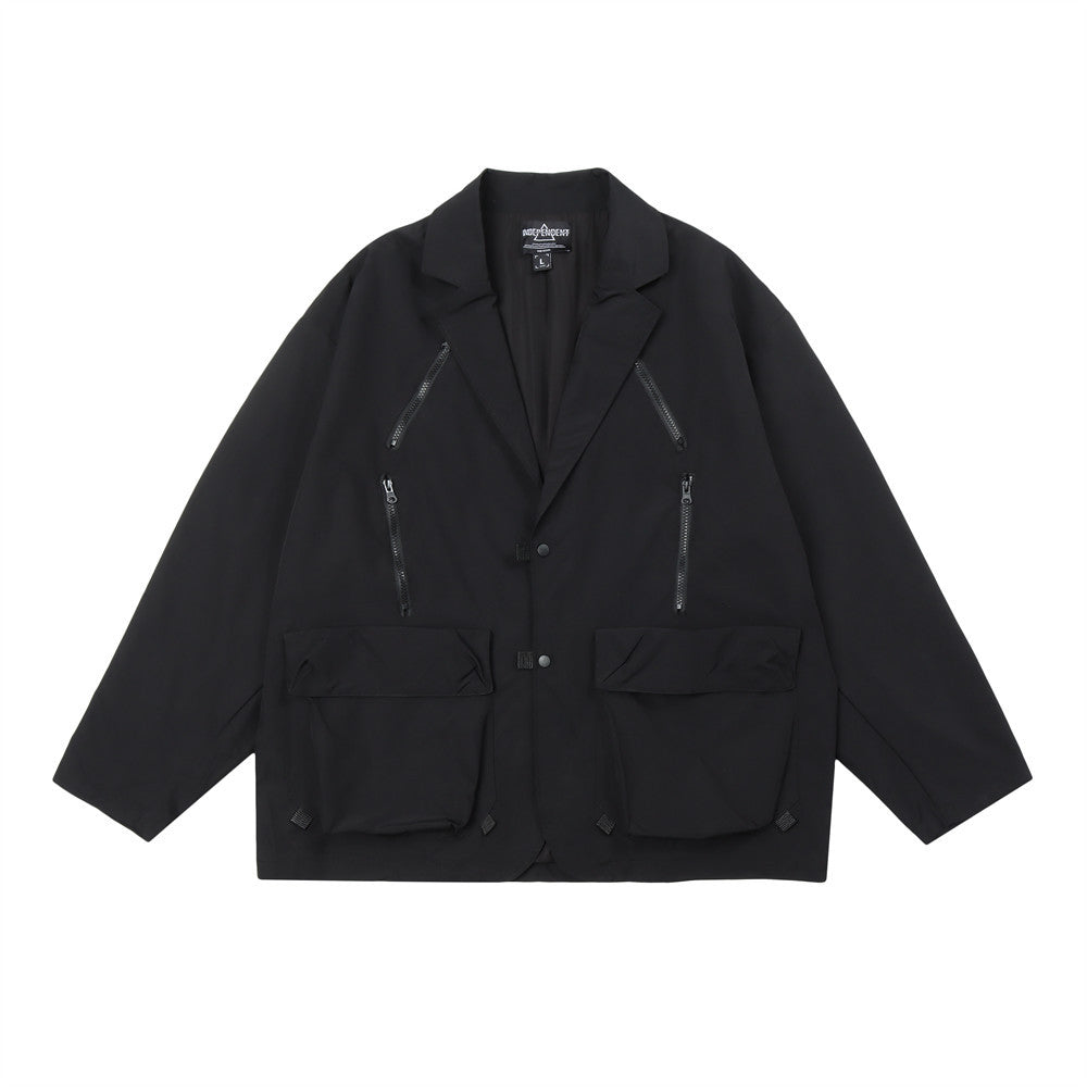 Loose-fitting Niche Design Workwear Jacket