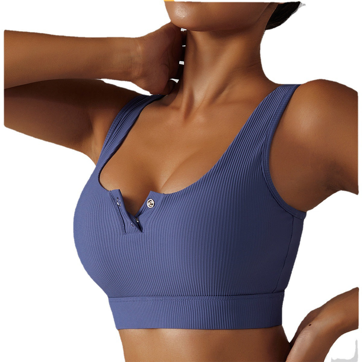 High-strength Shockproof Push-up Yoga Clothes Quick-drying Breathable Exercise Vest