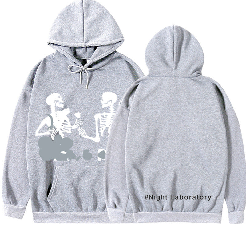 Night Laboratory Korean Style Versatile Personality Hoodie