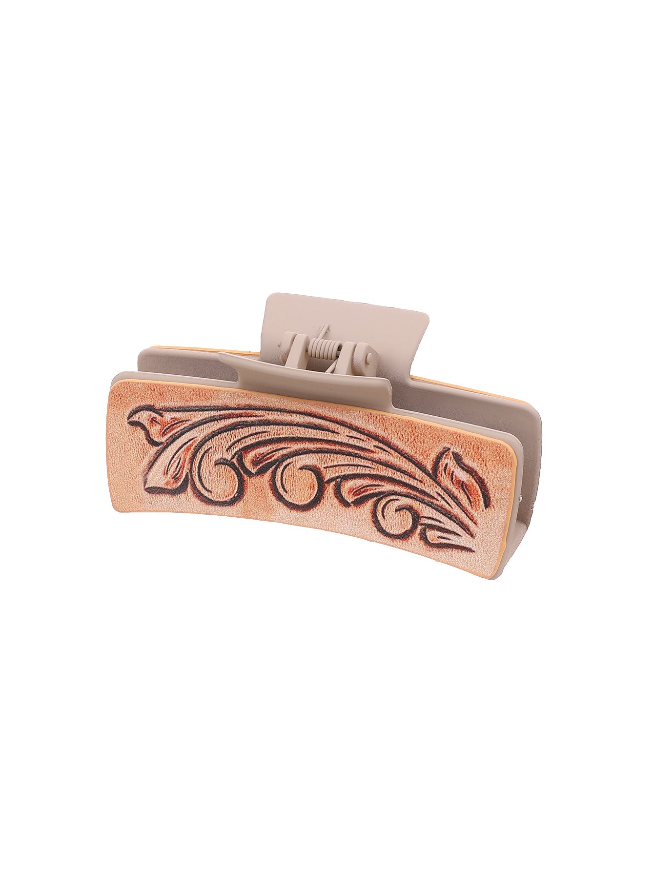 Denim Style Artificial Leather Barrettes Ladies