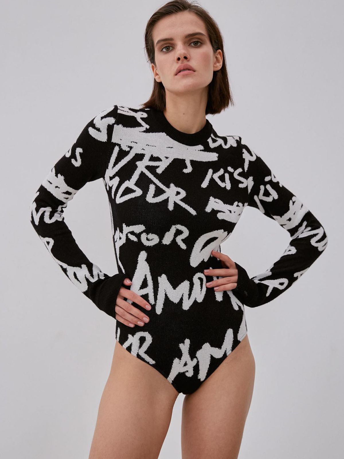 Dame Fritidstøj Casual Bogstavtryk Uldent Jumpsuit