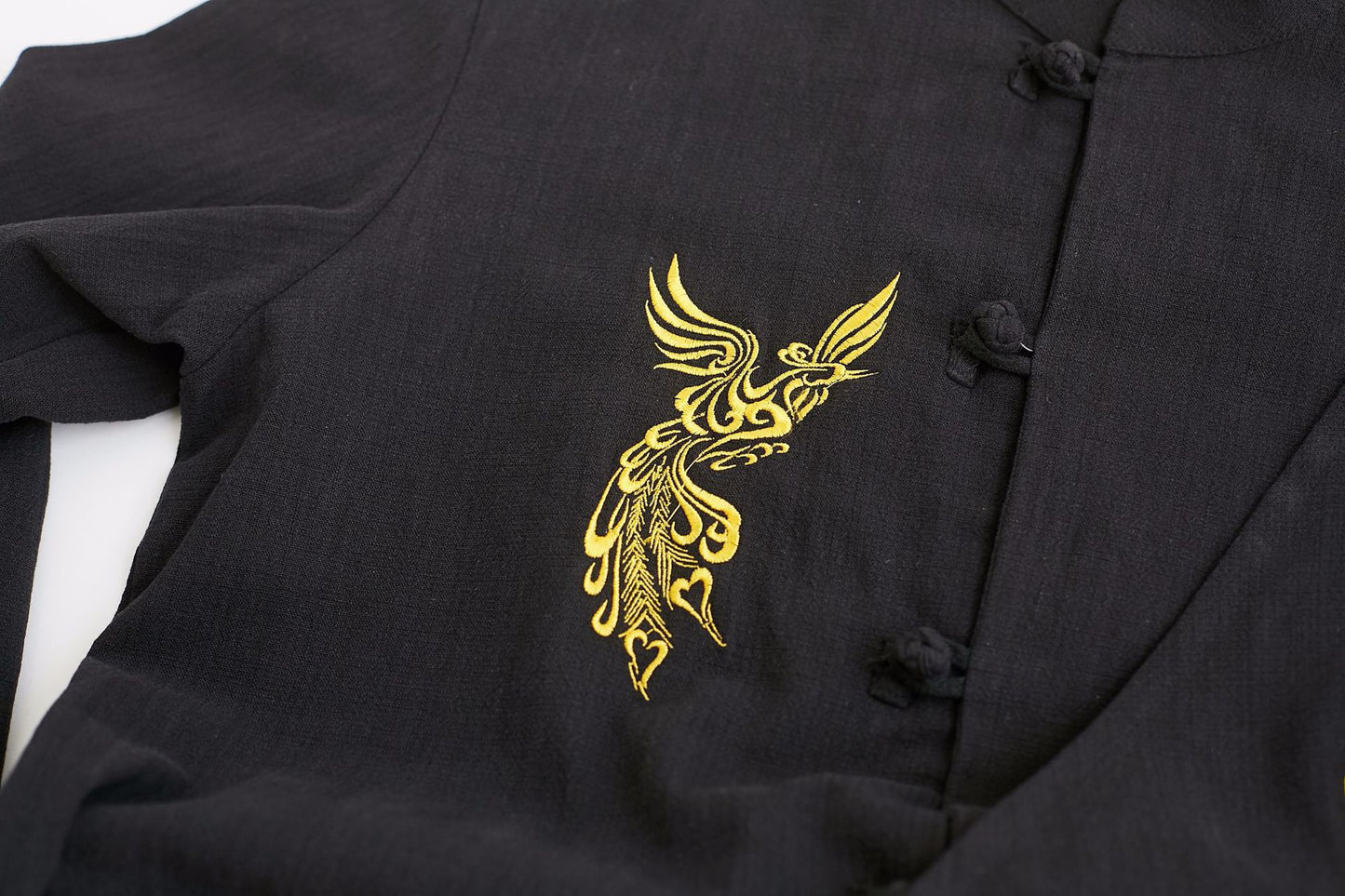 Cotton And Linen Chinese Style Embroidered Cardigan