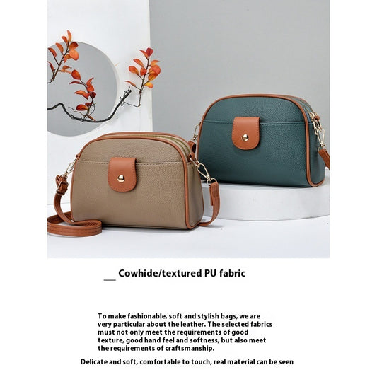 Women's One Shoulder Crossbody Texture Exquisite And Practical Stylish Bag