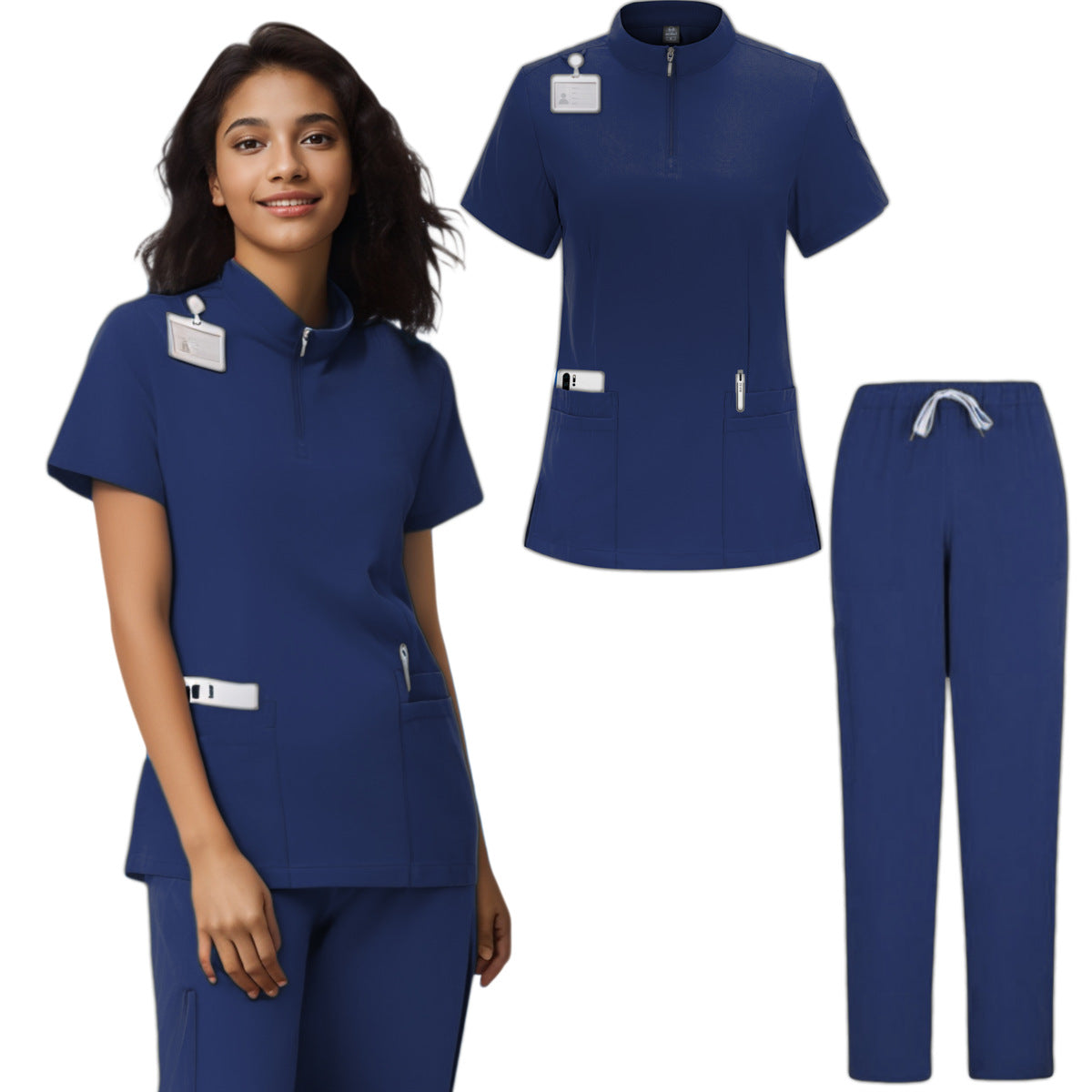 Womens Jogger Pants Hospital Pharmacy Workwear Set