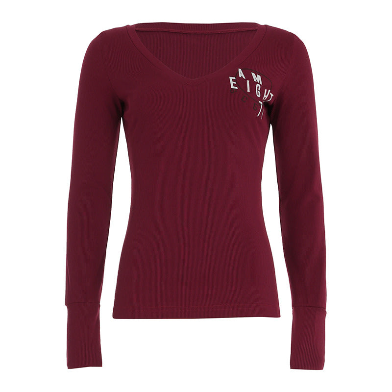 Stylish And Minimalist Long Sleeve Top For Women
