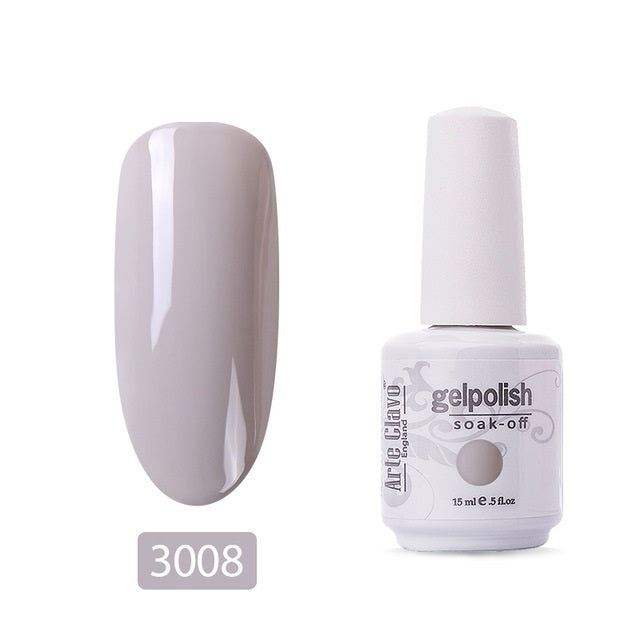 15ML Nail Gel Summer Series Colorful Soak Off UV