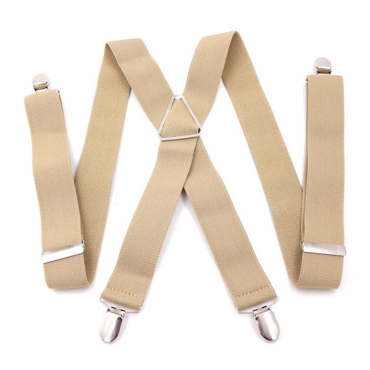 Men's Fashion Wide Elastic Shoulder Straps
