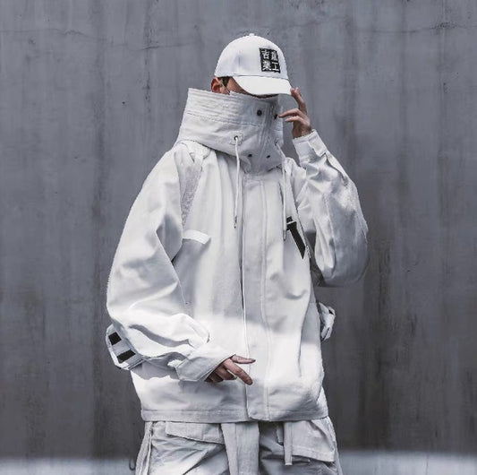 High Collar Japanese Jacket Tactics