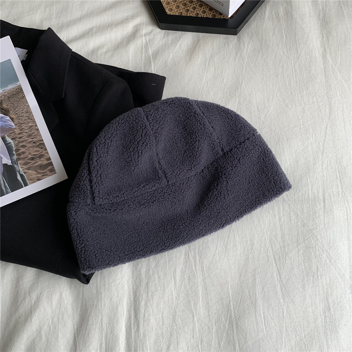 Women's Trendy New Winter Solid Color Fisherman Hat