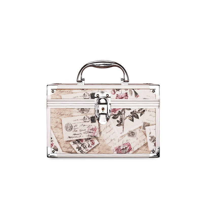 Eyebrow Tattoo Tool Box Aluminum Alloy Cosmetic Case Portable