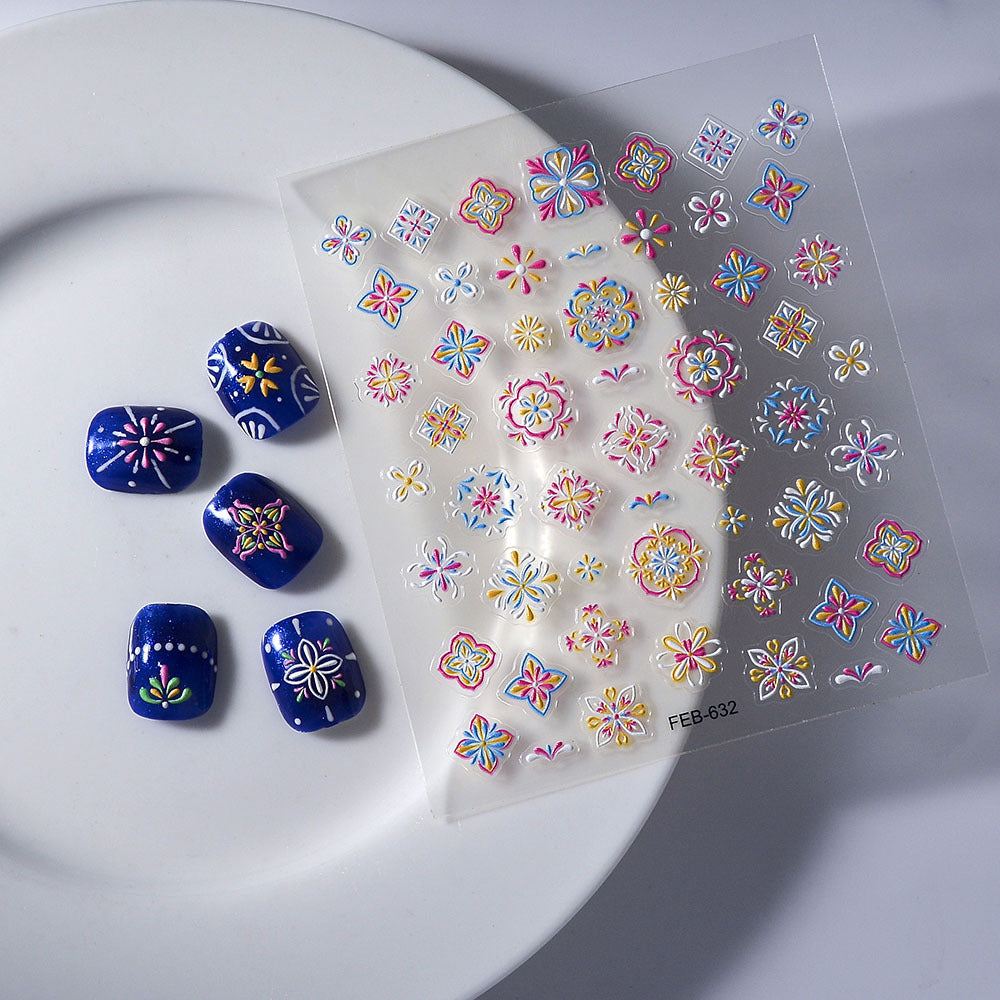 Craft Three-dimensional Nail Sticker Relief