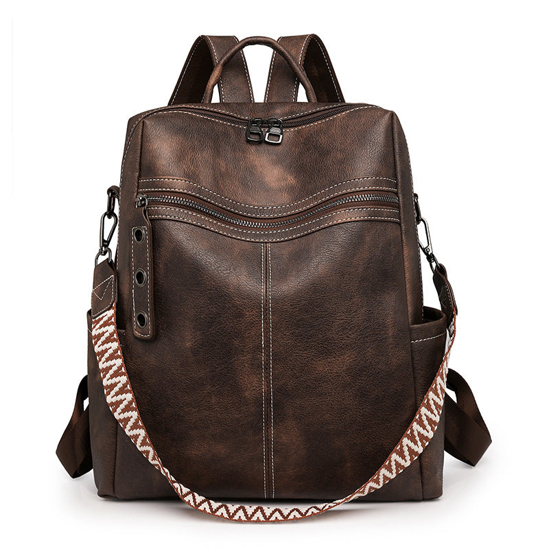Ins Internet Celebrity Minimalist Large Capacity Versatile Backpack