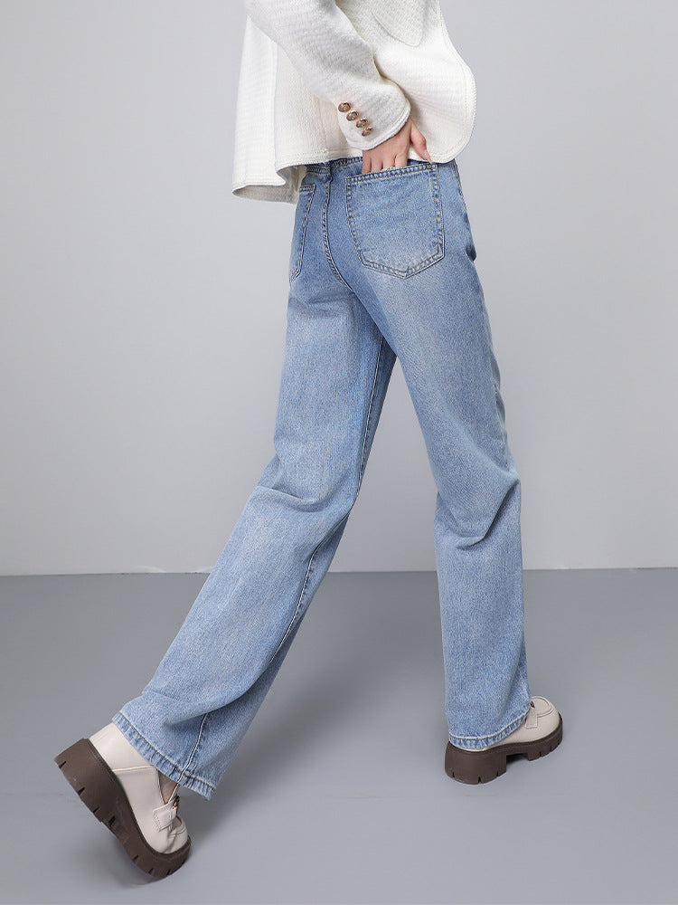 Women's Tall Narrow Wide-leg Jeans