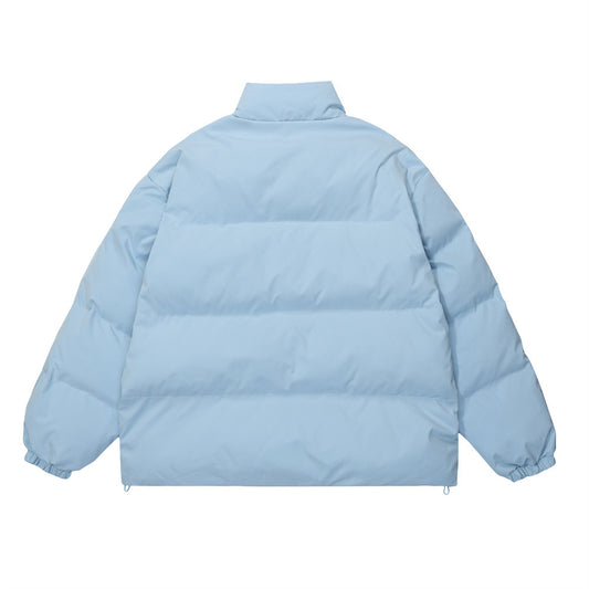 Fashion Loose Zipper Cotton-padded Coat