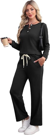 Fashionable Solid Color Versatile Women's Casual Suit