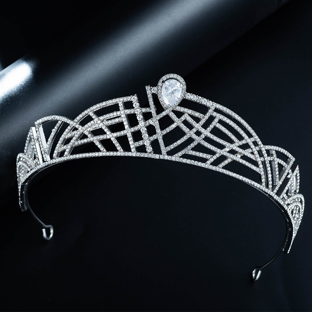 Fashion New Zircon Bridal Tiara
