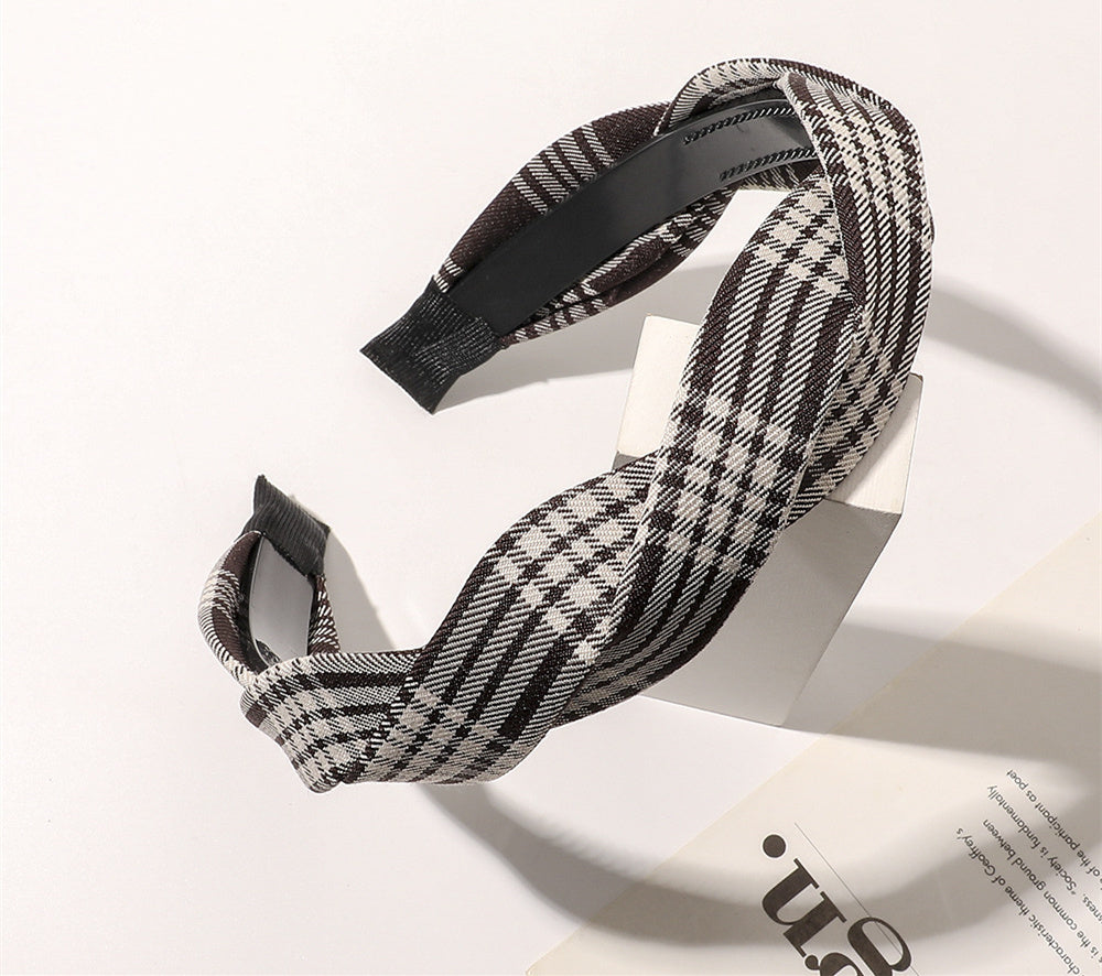 Curry Cross Hair Band Fashionable And Versatile