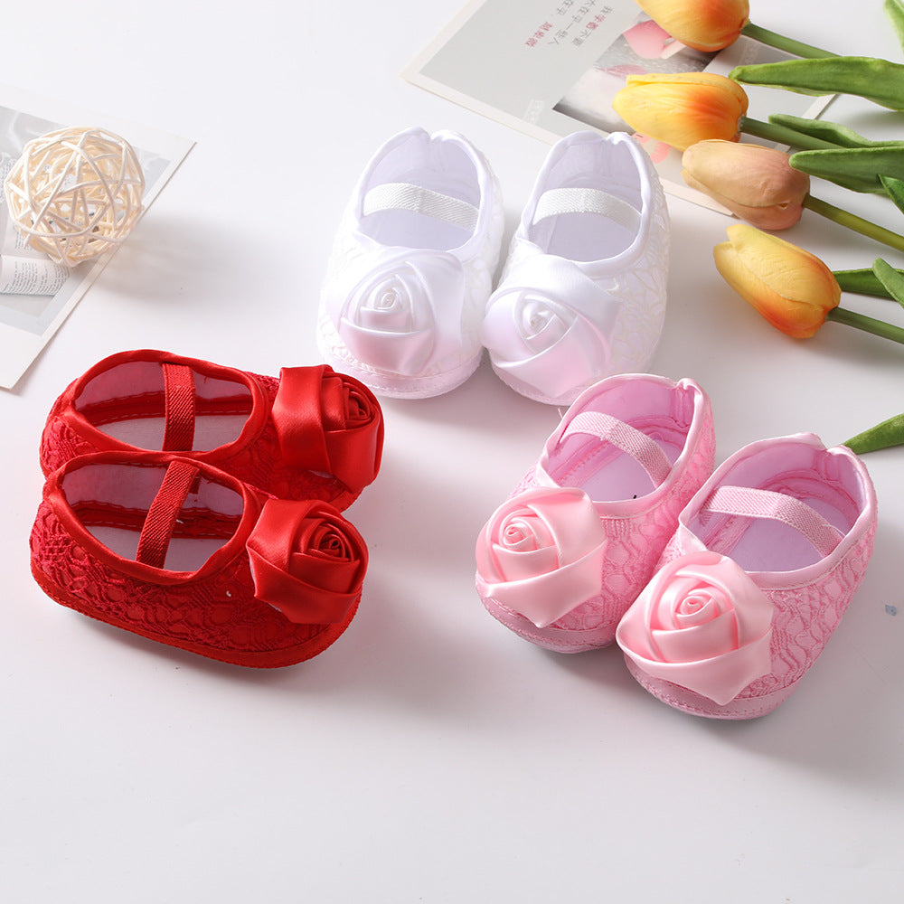 New Baby Shoes Hair Band Set Cute Princess