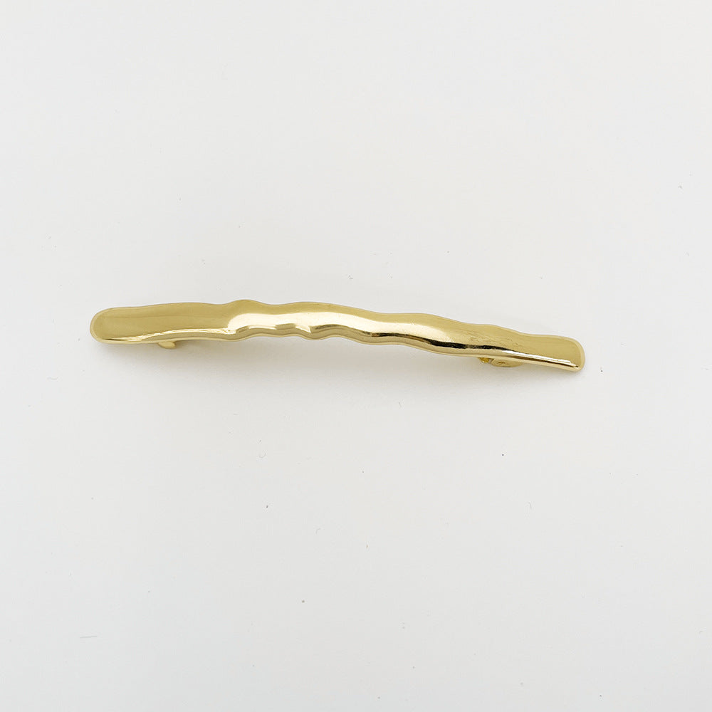 Irregular Spring Clip Alloy Barrettes Loose Clip Back Head