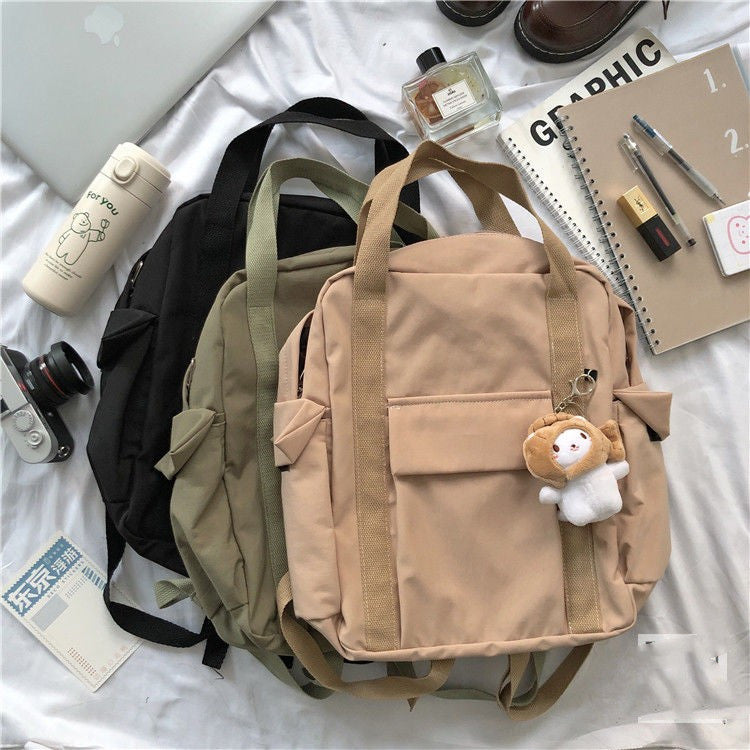 Department Of Literature And Art Female College Style Simple  Backpack