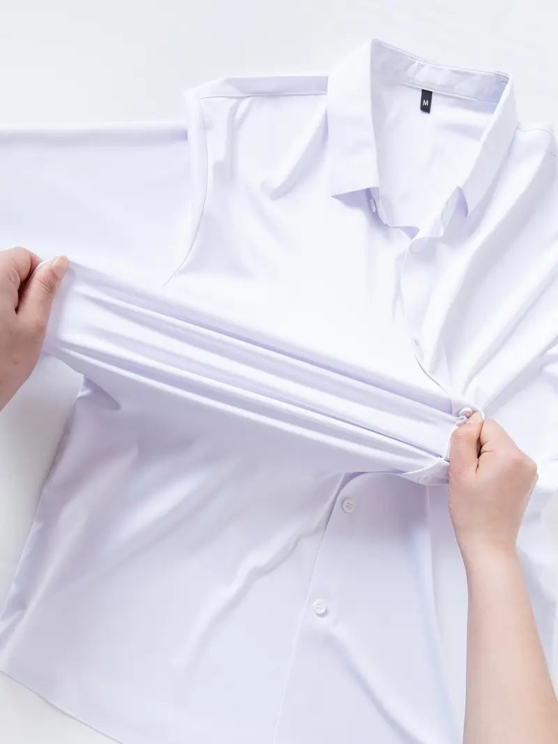 Sunscreen Cool Breathable Business Fashion Shirt Man
