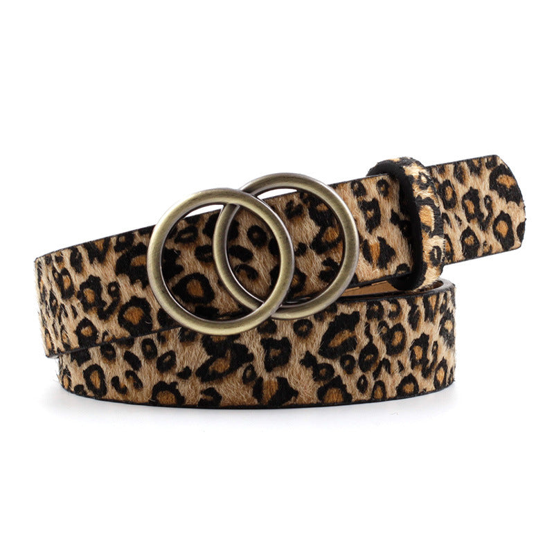 Fashion Ladies Without Needle Hollow Belt