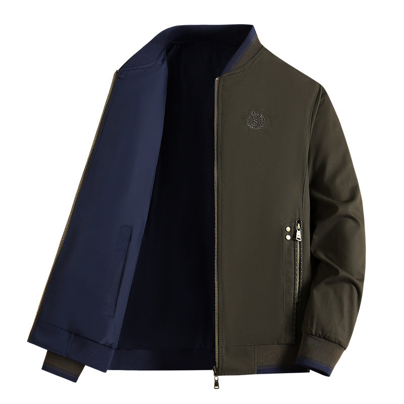 Double-sided Jacket Men's Coat Fashion Casual