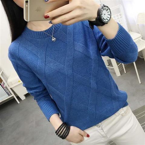 Sweater Women's Pullover Bottoming Shirt Loose Bottoming Top
