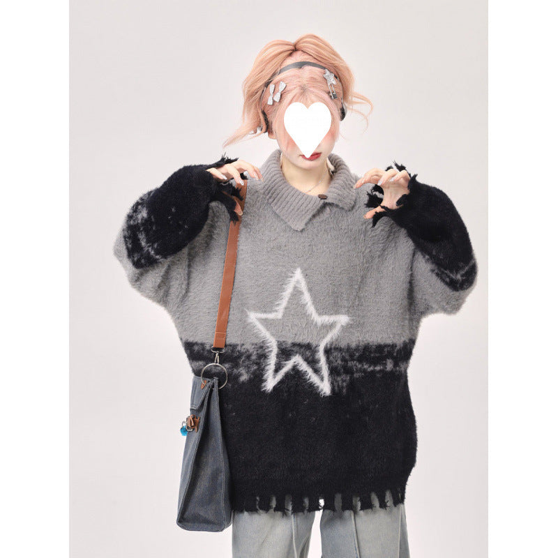 Sweet Dopamine XINGX Top Sweater Mink