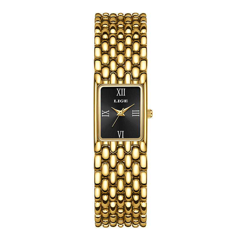 New Arrival Casual Simple And Compact Square Watch