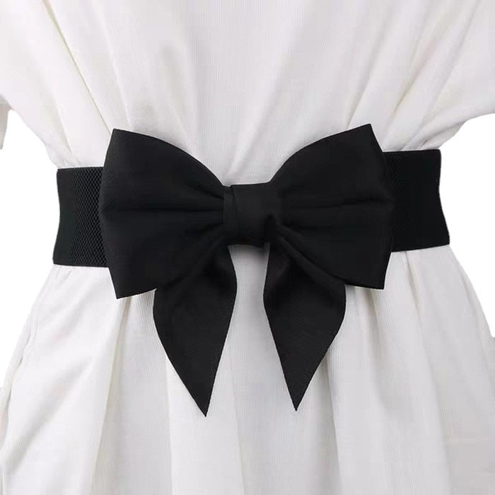 Elastic Ladies Fashion Bow Elastic Waistband
