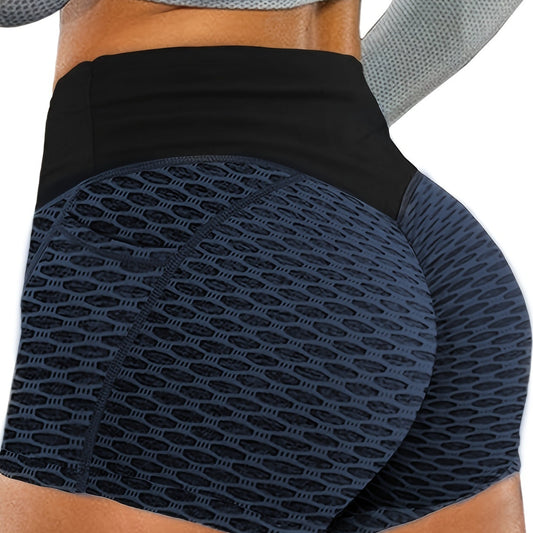 High-Stretch Pocket Yoga Leggings With Geometric Pattern   1pc
